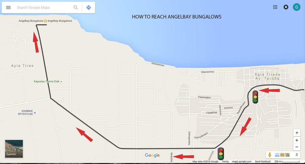 Angelbay Bungalows Agía Triada Exteriér fotografie